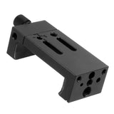 Aluminum Alloy Mobile Phone Holder Clip for Smartphone with Spirit Level Cold Shoe Mount 1/4 3/8 Hole Tripod Head Clamp Bracket