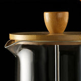 Coffee French Press Pot With Filter high borosilicate glass Hand Punch Coffee Pot Multifunctional Brewings Tea Milk Pot Tools
