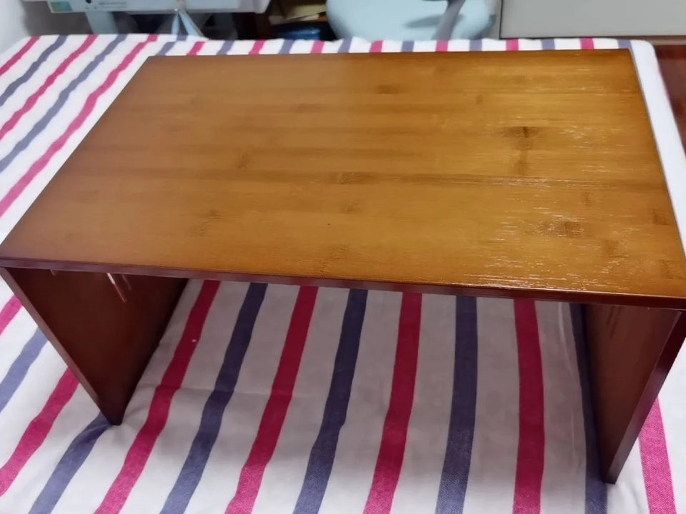 Japanese Style Pure Bamboo Foldable Coffee Table Real Wood Tatami Low Sitting Floor Mat Small Tea Table Window Seat Table