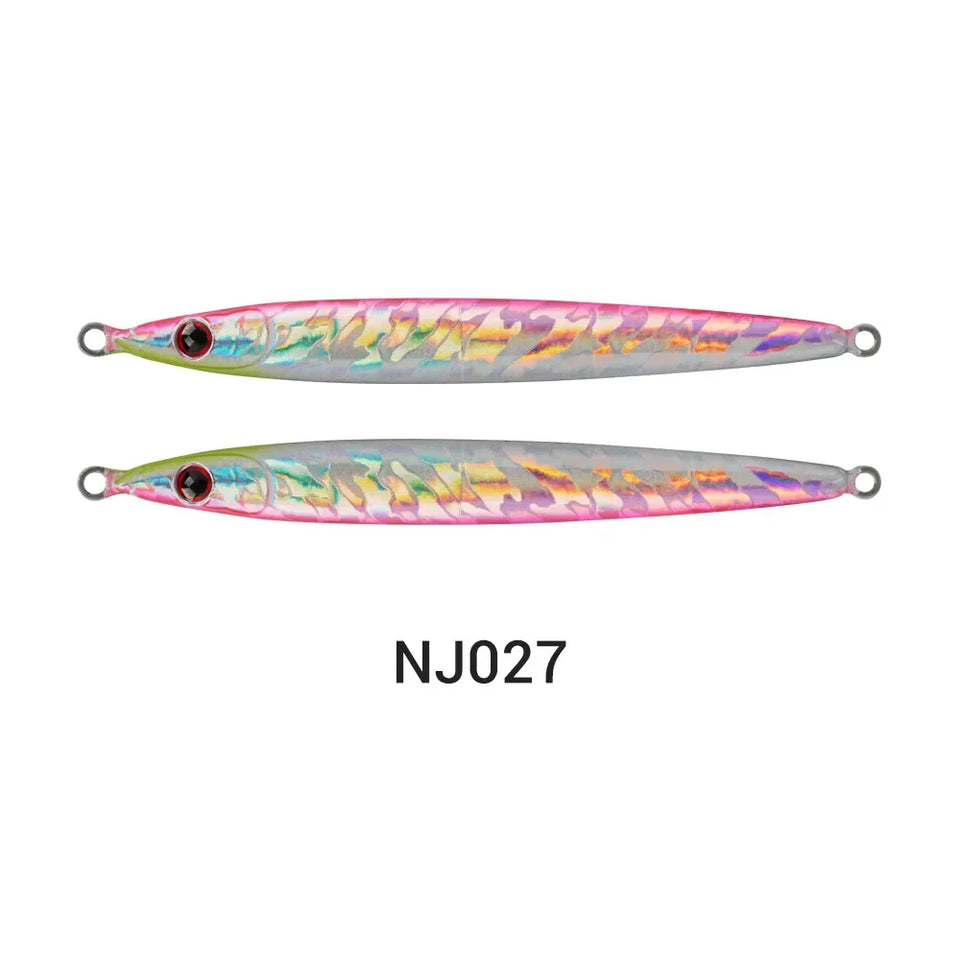Noeby Metal Jig Fishing Lure 60g Long Casting Jigs Steel Panels Stronger Shore Jigging Long Casting Saltwater Fishing Lures