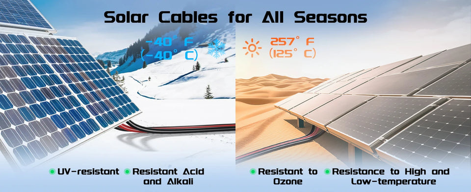 US Stock 10AWG Solar Extension Cable 100m 50m 6mm2 IP67 Waterproof Solar Power Cable Red Black For PV Panel Connection Home Boat