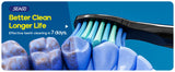 Seago Fast Rechargeable Electric Toothbrush  Smart Automatic with 8 Replacement Brush Heads Adult Waterproof 5 Modes SG-958