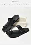 Summer New Minimalist Style Sandals With Exposed Toes Comfortable And Breathable Personalized And Fashionable Original Design
