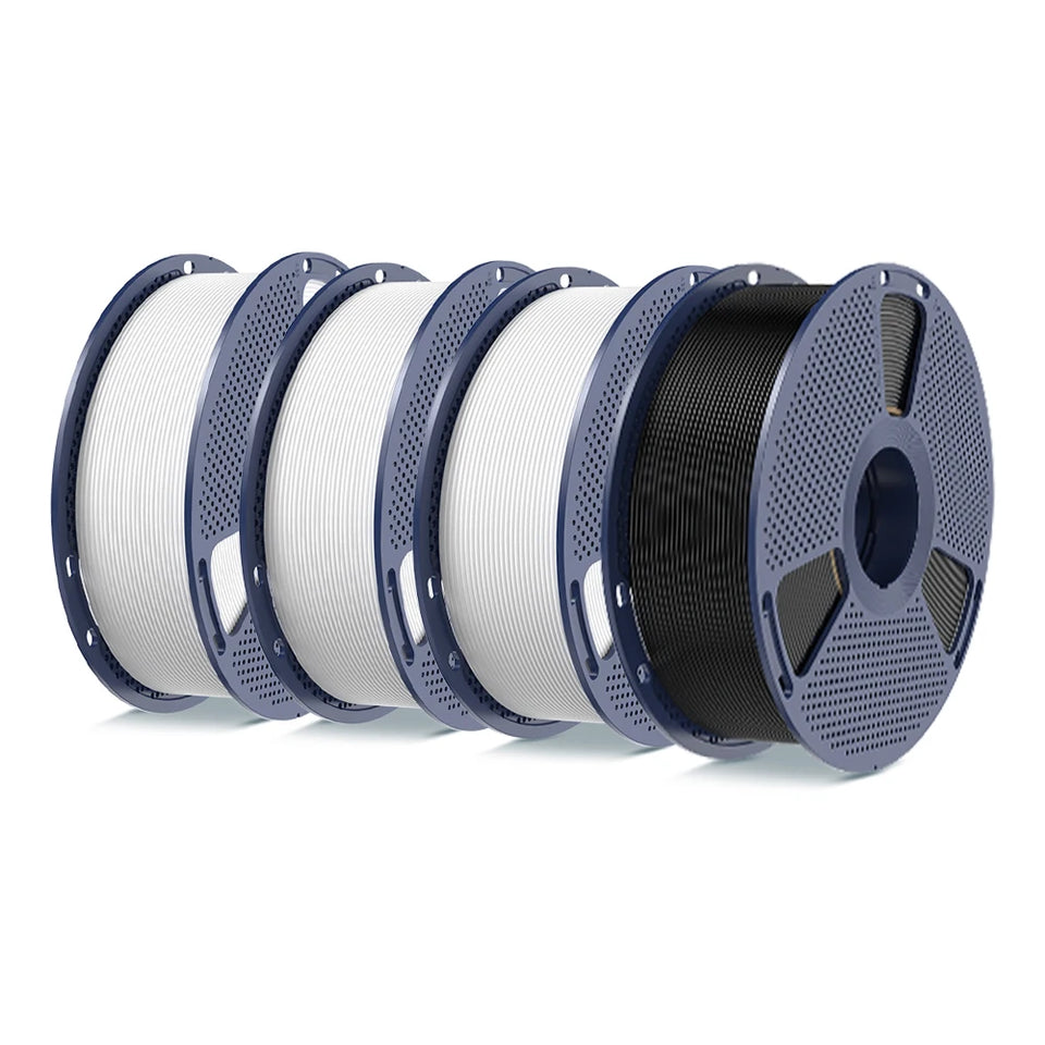SUNLU Official Filament 10kg PETG filament 1.75mm 1kg/roll 10 Spool 3D Printer Filament PLA/PETG/Silk/ABS/TPU For Bambu Creality