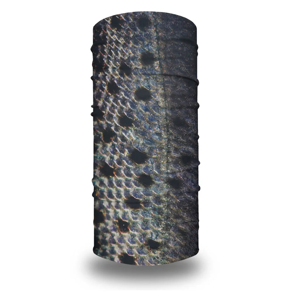 Fish Scales Pattern Neck Gaiter Fishing Face Mask Men Women Outdoor Sport Seamless Tube Bandana Headband Balaclava Cycling Scarf