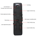 Fishing gear real person CS outdoor camouflage gun bag shoulder fishing 120CM dog bag 1M letter bag