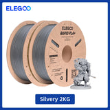 ELEGOO RAPID PLA+ Filament 1.75mm, 3D Printer Filament, Support 30-600mm/s Printing Speed, Compatible with Most FDM 3D Printers