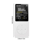 Portable MP4 FM card insertion Bluetooth player MP3 USB Charger Player FM Radio Recorder Lossless Sports Hifi Music Player