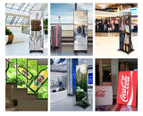 Retail Store Showcase Led Poster Display Indoor Portable Advertising Standing Led Screen for Shopping Mall