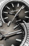 ADDIESDIVE AD2073 Men's Business Watch Sapphire Glass Stainless Steel Quartz Wristwatches Gradient Red Dial Watches Reloj Hombre