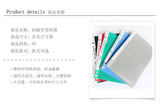 B4 Plastic Budget Binder File Folders Documents Booklet Leaflet 40/60 Pages Office Student Supplies Desk Organizer