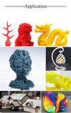KINGROON 5KG PLA TPU PETG Filament Mix color 1.75mm 3D Printer Plastic No Bubble Spool 3D Printing Materials Wholesales