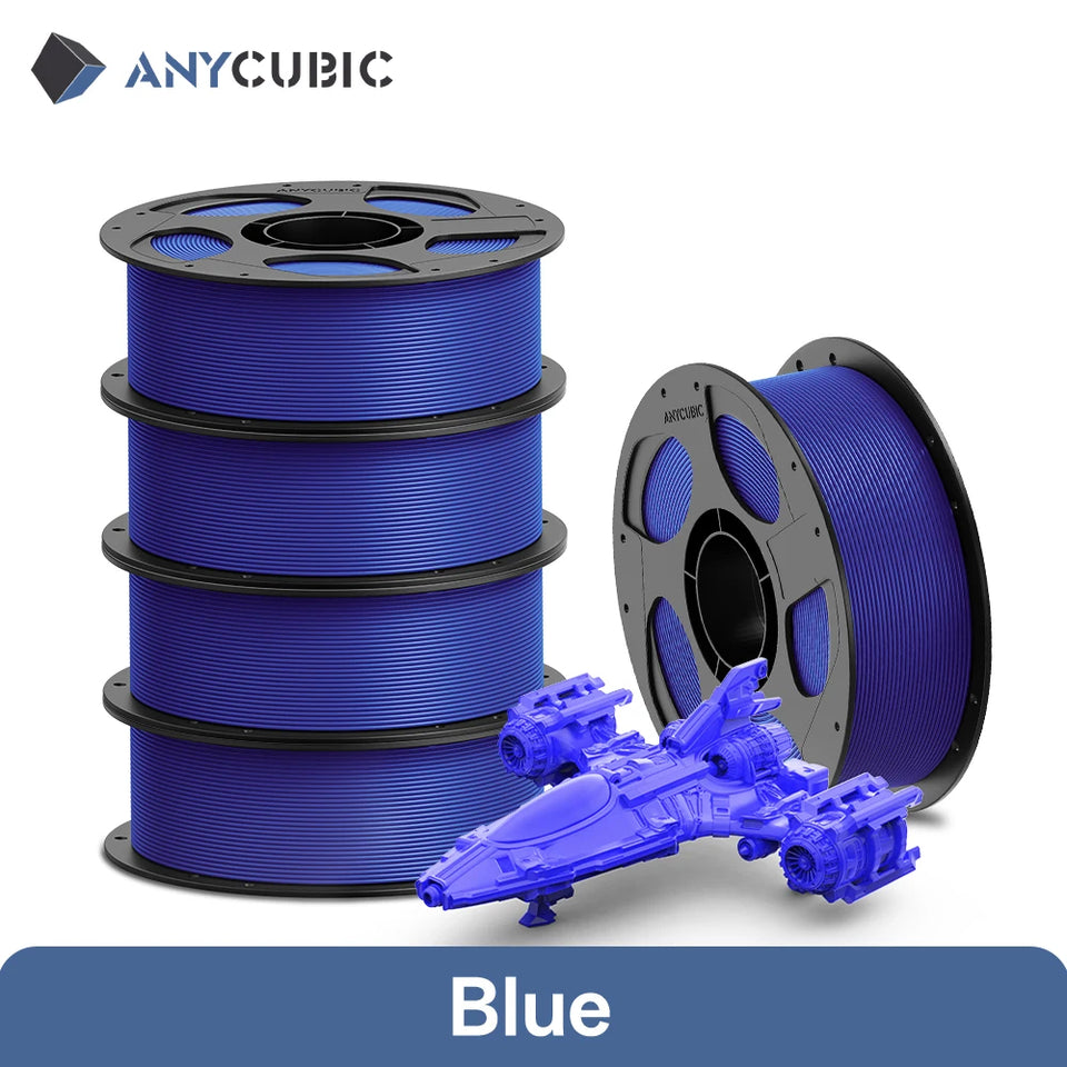 5KG ANYCUBIC PETG Filament PLA 3D Printer Multicolor 1.75mm Plastic 3D Printer Filament For Kobra 3 Combo S1C FDM 3D Printer