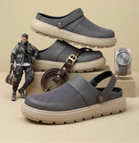 Summer Sandals Men's Outdoor Beach Anti-slip Breathable Slippers Men's Beach Comfortable Soft-soled Casual Men Shoes