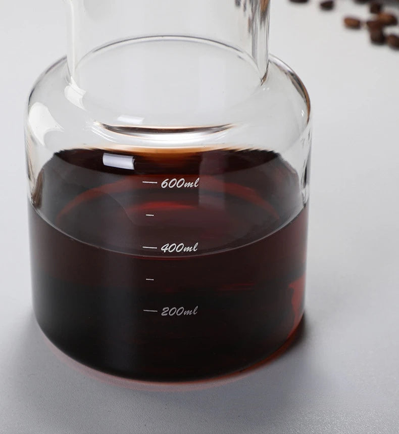 Cold Brew Coffee Pot Set with Filter Glass Dripper ICED Coffee Pot Maker High Quality Specialized Barista Accessories Espresso