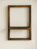 Wooden Display Shelf Floating Shelves Rustic Wood Shelves Wall Storage for Bedroom Kitchen Over Toilet Small Wall Mounted Gifts
