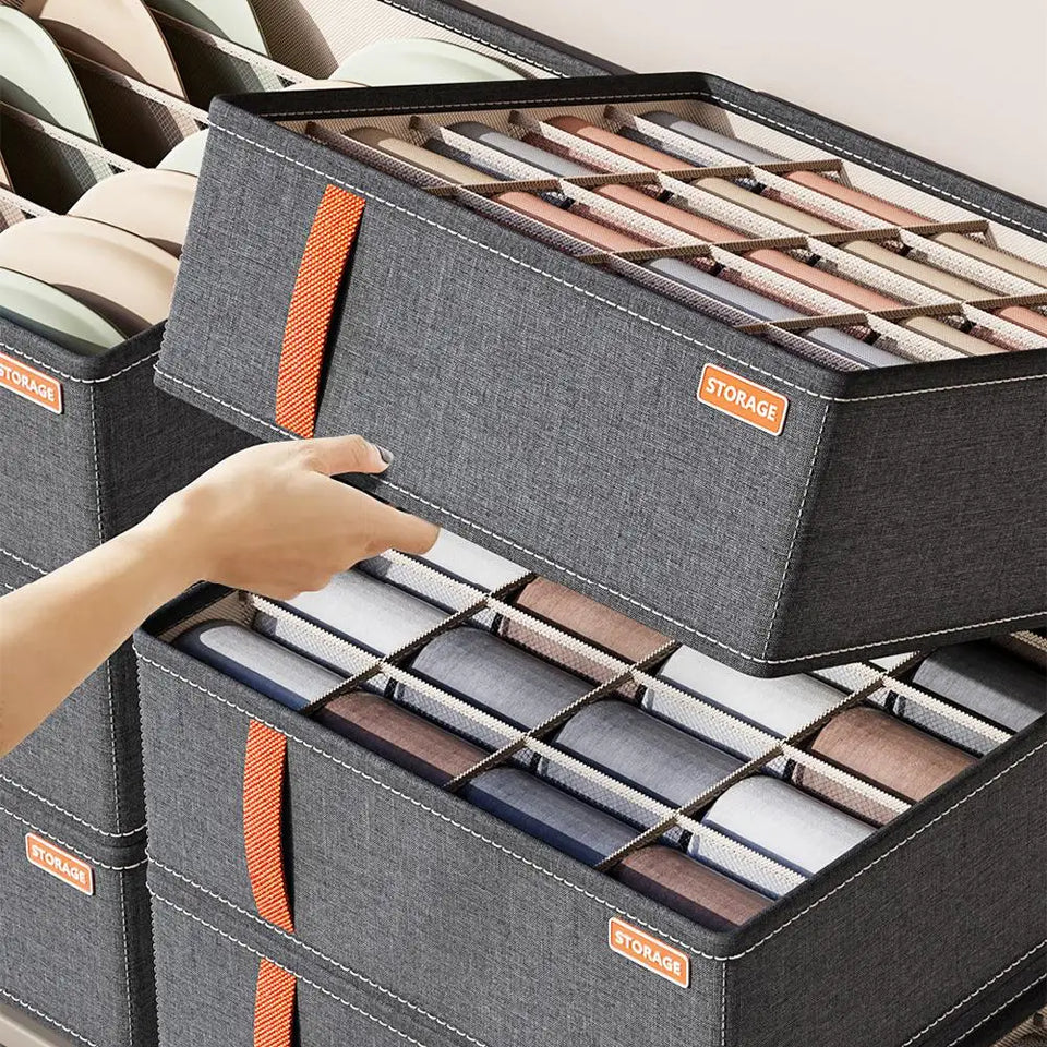 Underwear Organizers Socks Bra Storage Box Cabinet Drawer Organizer Storage Clothes Arrange Household Classified Storage Case