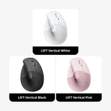 Lift Ergonomic Vertical Mouse Wireless Bluetooth Silent Mouse Logitech