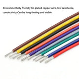 2~50m Electronic Wire UL1007 30 28 26 24 22 20 18 16AWG 300V LED Lamp Lighting Connect Line PVC Insulated Tinned Copper Cable