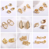 18k Gold Plated Spacer Beads For Bracelet Making,Separators For Beads,Jewelry Fittings,DIY Jewellery Making Supplies Wholesale