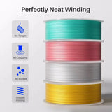 ELEGOO 5/10KG Silk Filament PLA 1.75mm 3D Printer Filament for FDM 3D Printers Elegoo PLA for Elegoo Centauri Carbon