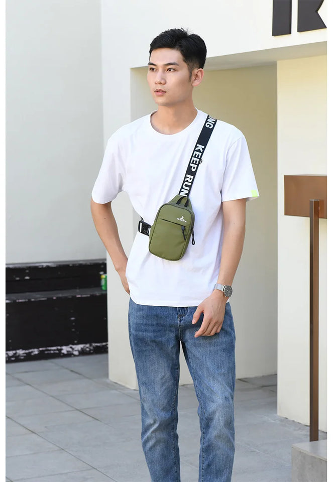 small chest bag women travel mobile phone bag outdoor Sports bag for men mini sling shoulder bag female messenger bag girl gift