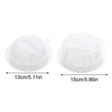 13/15CM Reusable Mesh Nylon Filter Super Fine Colander For Sieve Juice Soy Milk Honey Tea Coffee Wine Strainer Kitchen