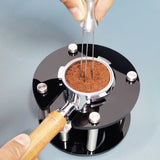 51/54/58mm Coffee Portafilter Holder,Espresso Tamper Stand, Espresso Holder Fits 51/54/58mm Portafilters(Only Sell Stand)