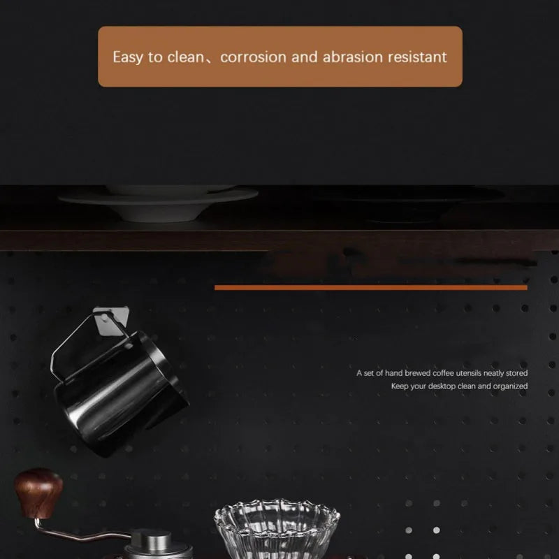 Hand-brewed Coffee Stand Detachable Camping Solid Wood Portable Coffee Brewing Tool Storage Rack Espresso Coffee Accessories