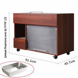 Integrated Cat Litter Box Storage Cabinet Leak Proof Sand Storage Cats Toilet Closed Stainless Steel Bedpans Pets Supplies