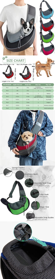 Hot pet backpack pet bag go out portable shoulder bag go out crossbody bag bag cat dog pet supplies