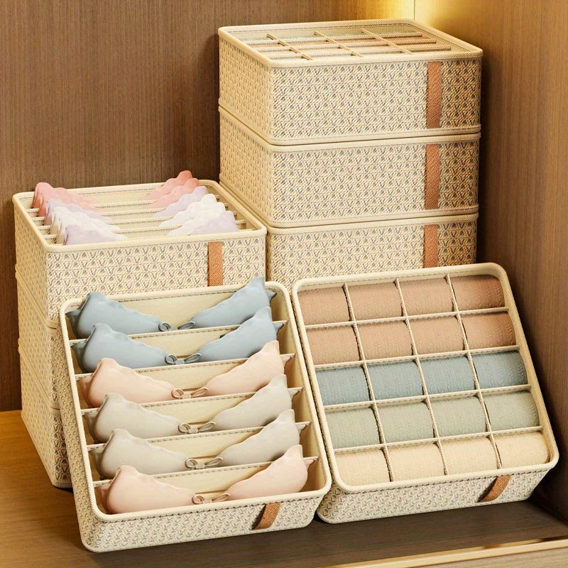 Closet Organizer Underwear Drawer Organizer Socks Bra Clothing Storage Box Wardrobe Organizer Clothes Cabinet Drawer Organizers
