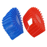 2pcs 70mm Manifold Gauge Protective Boot Covers For Gauges Red Blue Electrical Appliances And Testing Equipment Accessories