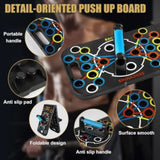 All-in-One Push Up Board for Men & Women, 56 Adjustable Angles for Full-Body Workouts, Foldable Home Gym Equipment
