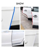5M Car Door Edge Sealing Strip Transparent PVC Scratch Protector Strip Anti-collision Stickers Door Anti-scratch Car Accessories
