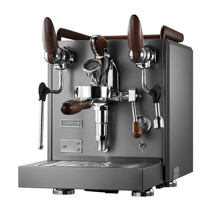 Coffee Machine,CRM3124X Dual Boiler,Espresso Machine,Auto Water Inlet Outlet,Coffee Maker,E61 Head 2PID Temperature Control
