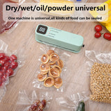 Plastic Bags Sealer Food Packaging Bag Sealing Machine Mini Sealer Portable Heat Bag Sealer Rechargeable Food Bag Thermal Sealer