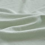 Simple&Opulence Linen Fitted Sheet (1 Piece) - 14 Inch Deep Pocket Mattress Cover Natural Flax Cotton Soft Breathable  Bedding