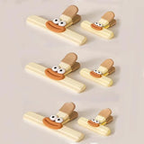 2/6 Pcs Creative Snack Sealing Clip Food Preservation And Moisture-Proof Sealing Clip Multifunctional Office Long Tail Clip