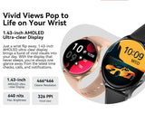 Blackview 2024 New Smartwatch X20 Watch AMOLED Display Hi-Fi Bluetooth Phone Calls Health and Fitness Tracking  for ISO Android