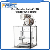 FYSETC FNATR For Bambu Lab A1 3D Printer Enclosure Transparent Acrylic Sturdy Designed 3D Printer Cover with Filter System