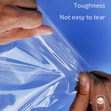3 rolls of 3m vacuum sealed bag, free of bisphenol A, seven layer co extruded diamond grain food packaging bag