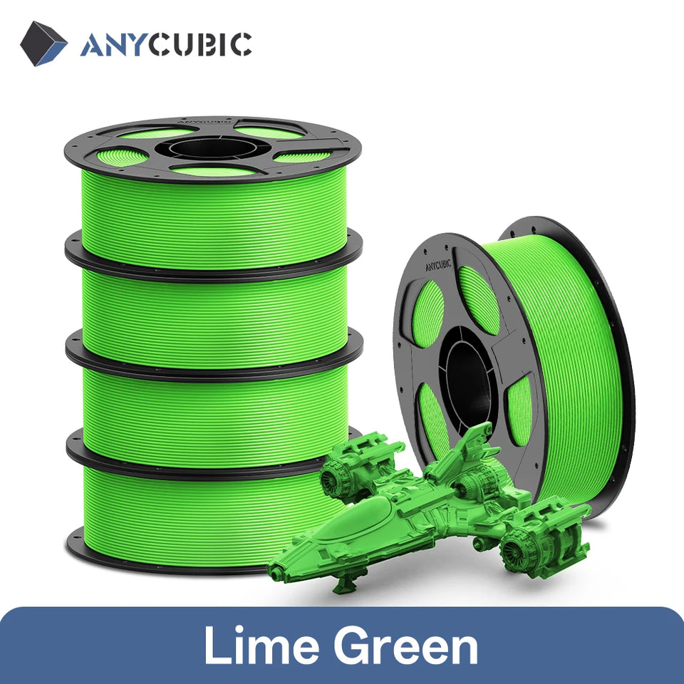 5KG ANYCUBIC PETG Filament PLA 3D Printer Multicolor 1.75mm Plastic 3D Printer Filament For Kobra 3 Combo S1C FDM 3D Printer