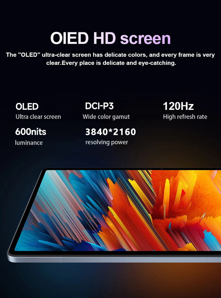 2025 New Original Global Edition Tablet Android 14 Pad 15 Pro 22GB+2TB Snapdragon 8 Gen3 Tablet 5G Dual Sim Card Hd Full Screen