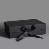 Cardboard Package Box Pink Black Carton Large Gift Box Personalized Logo Corrugated Box For Packaging Party Box With Ribbon