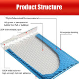 20pcs/lot Rose Gold/Silver/Purple/Blue Packaging Shipping Bubble Mailer Plastic Padded Envelopes Gift Bag Mailing Envelope Bag