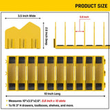 Plier Organizer Plier Holder and Cutter Organizer Sturdy Plier Storage Holder Tools Set Toolbox Storage for Cutters Hammers Hand