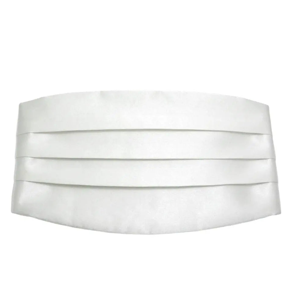 Gentleman Solid Wide Silk Satin Elastic Belly Band Tuxedo Cummerbund Commercial Banquet Model Business  Without Bowtie