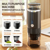 Electric Portable Coffee Machine Capsule Ground Coffee Brewer Suitable for Coffee Powder And Coffee Capsule - Coffee Maker