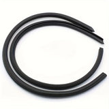 2pcs Car B-pillar Sealing Strip with Steel Bar Car Door Edge Seal Strip Car Rubber Weatherstrip Sound Insulation Sealing Strips